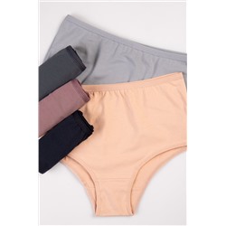 Женские трусы-слипы с высокой посадкой 5шт. Happyfox