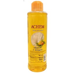 Пена для ванн "Achem" Абрикос и йогурт ", 1000 г