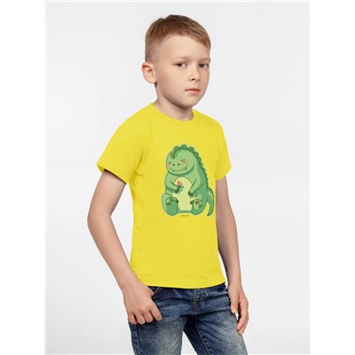 Футболка детская BabyZilla, желтая