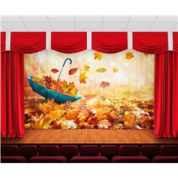 Занавес Осенний зонт