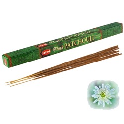 Hem Flora Masala Incense Sticks PATCHOULI (Масала благовония ПАЧУЛИ, Хем), уп. 8 палочек