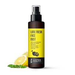 LIME FRESH Face Mist, Luster (ЛАЙМ ФРЕШ мист-тоник для лица, Ластер), 115 мл.