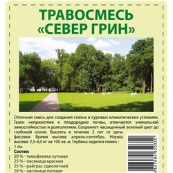 .Газон Травосмесь Север Грин 500г