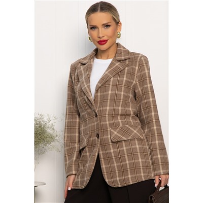 Пальто-пиджак Чендлер (бежевый) Б14157-7М