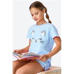 Хлопковая пижама для девочки Happyfox