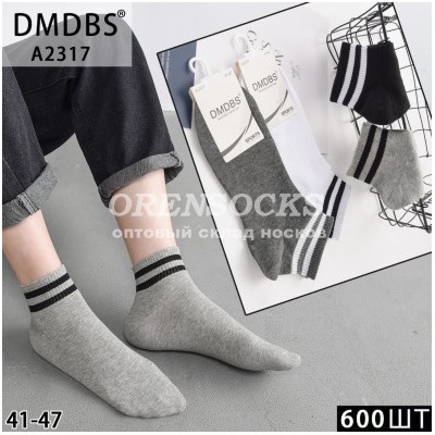 НОСКИ МУЖСКИЕ УКОРОЧЕННЫЕ ХЛОПОК АССОРТИ DMDBS A2317