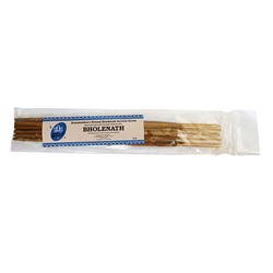 BHOLENATH Ramakrishna's Natural Handmade Incense Sticks (БОЛЕНАТХ натуральные благовония ручной работы, Рамакришна), 20 г.