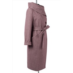 01-10220 Пальто женское демисезонное (пояс)