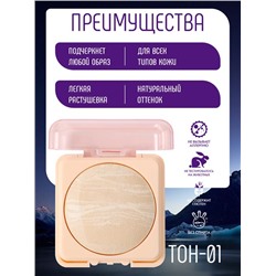 Пудра MATTE  3210  т.01 слоновая кость Farres