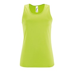 Майка женская Sporty TT Women, зеленое яблоко