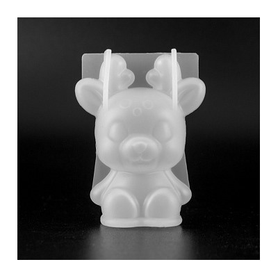 Силиконовый молд «Оленёнок» 3D, 7,5*5,5 см