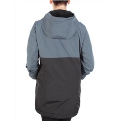 FY-197 AQUAMARINE/BLACK Ветровка женская АЛИСА (65% хлопок, 35% полиэстер) размер 52