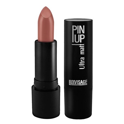 Помада губная PIN-UP Ultra matt  523 розово-коричневый LuxVisage
