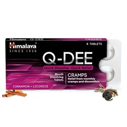 Q-DEE CRAMPS, Himalaya (Таблетки для рассасывания от КОЛИКОВ, Хималая), блистер 8 таб.
