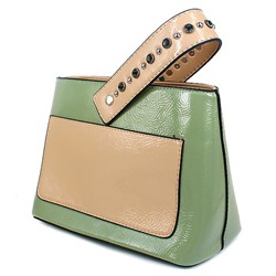 Mini BAG лак с ручкой для запястья