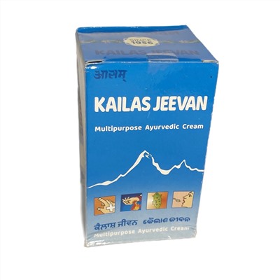 KAILAS JEEVAN (Кайлаш Дживан крем-бальзам аюрведический), 230 г.