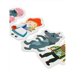 Магниты «Красная шапочка». Серия Магнитные истории (5 штук)