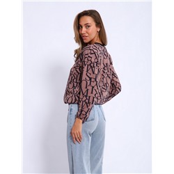 Кофта Марьяна (буквы) 2-970а