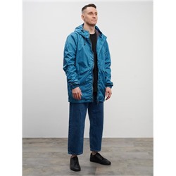 Ветровка на флисе LM-3 сизый