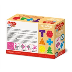 Настольная игра головоломка IQ Пазлы «Танграм» серии Baby Toys wood