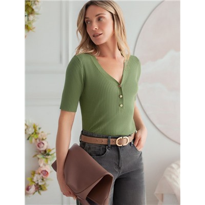 Джемпер тонкой вязки из вискозы с нейлоном