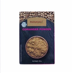 CORIANDER POWDER, Patanjali (КОРИАНДР МОЛОТЫЙ, Патанджали), 100 г. - СРОК ГОДНОСТИ ДО 9 МАЯ 2025 ГОДА