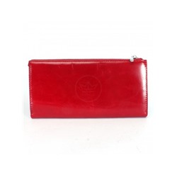 Кошелек женский натуральная кожа Cossroll-A 188-9701-12,  9отд,  13карм,  красный 243304