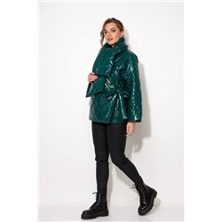 Koketka i K 974-1 зеленый, Куртка, Шарф