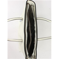 Сумка женская искусственная кожа Ch&K-6833,  1отд+карм/перег,  плечевой ремень,  белый 254516