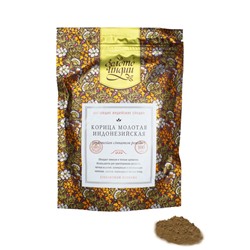 КОРИЦА МОЛОТАЯ ИНДОНЕЗИЙСКАЯ indonesian cinnamon powder (cinnamomum burmanii), Золото Индии, 100 г.