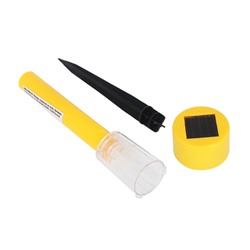 INBLOOM Фонарь садовый на солн. батарее, 4,5x4,5x31см, 1x1.2V 40mAh NI-MH, 1LED*белый