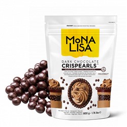 Callebaut Crispearls драже темный шоколад 0,8 кг. Годен до 24.07.24г