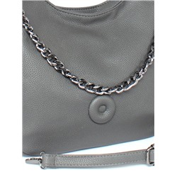 Сумка женская искусственная кожа XHD-85013,  1отд,  плеч/ремень,  серый 257061