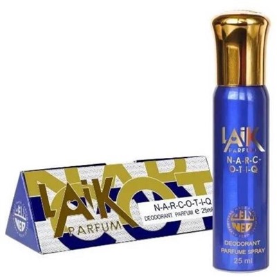 .ДЕО-СПРЕЙ д/тела  LAIK N-A-R-C-O-T-I-Q 25ml