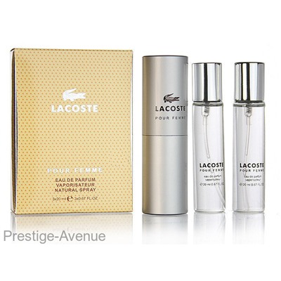 Lacoste - Туалетные духи Lacoste Pour Femme 3х20 ml (w)
