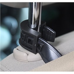 Подставка автомобильная на подголовник, черный