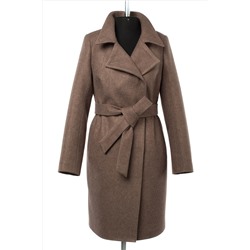 01-10448 Пальто женское демисезонное (пояс)