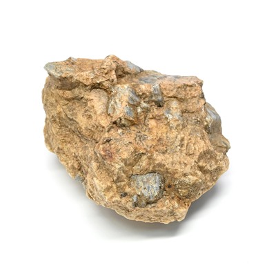 Корунд сапфир в породе 57*50*37мм, 127г