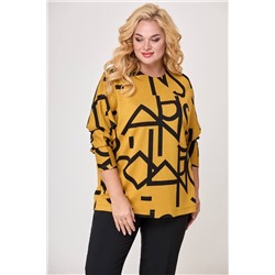 Alani Collection 1776 желтый/черный, Брюки,  Блуза