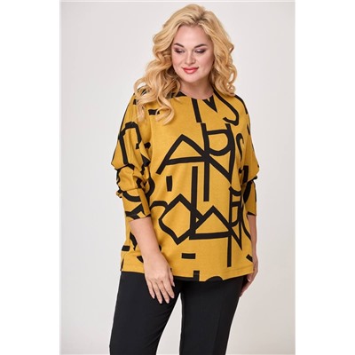 Alani Collection 1776 желтый/черный, Брюки,  Блуза