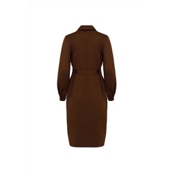 Elema 5К-12289-1-170 коричневый, Платье