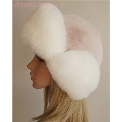 Нон-стоп иск.мех Ушанка женская (56-58)