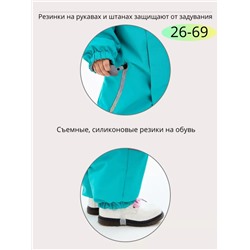 Комбинезон B39-019 бирюза