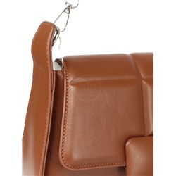 Сумка женская искусственная кожа Ch&K-8827,  1отд,  плечевой ремень,  коричневый 257621