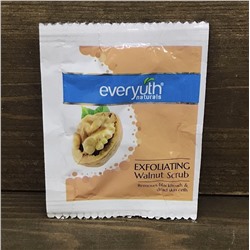 EXFOLIATING WALNUT SCRUB Everyuth Naturals (Отшелушивающий скраб с грецким орехом), 7 г.