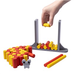 Развивающая настольная игра на ловкость «Попробуй устоять!»