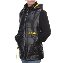 8255 BLACK Куртка демисезонная женская BAOFANI (100 гр. синтепон) размеры 42-44-46-48-50