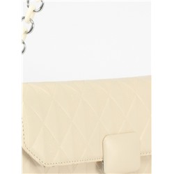 Сумка женская искусственная кожа Ch&K-2632,  1отд,  плечевой ремень,  св. бежевый 254490