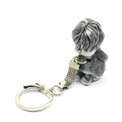 Брелок из мрамолита "Дева" 23*19*38мм