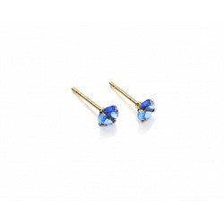 Серьги-гвоздики PR1469 -7 синий